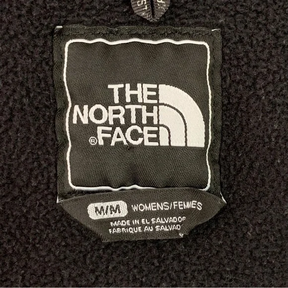 The North Face Polartec Women's Black Full Zip Fleece Hooded Jacket Size Medium - Picture 13 of 15